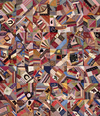 wzór Quilt Top Crazy - Anonim — widok dzieła