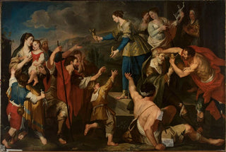 Anonymous - Saint Christina giving idols of gold to the poor.webp