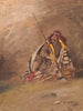 Bédouin siedzący - Anonim — widok dzieła
