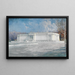Studium dla fasady południowej Cleveland Museum of Art - Anonimowy — oprawiony obraz na ścianie