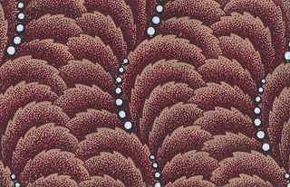 Anonymous - Textile Design with Undulating Vertical Rows of Overlapping Scales and Curved Strips of Pearls.webp