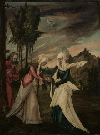La Visitation - Anonim — widok dzieła