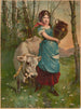 La fille du fermier - Anonyme — widok dzieła