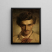 Autoportret młodości - Anselm Feuerbach — oprawiony obraz na ścianie