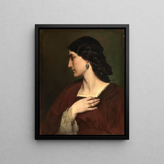 Anselm Feuerbach - Portrait of Nanna Risi.webp