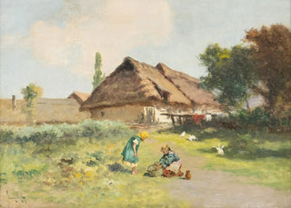 Antal Neogrdy - A summer day in the countryside.webp