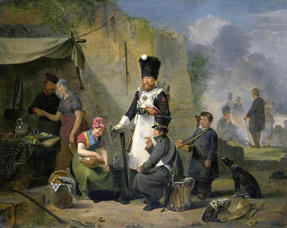 Anthonie Constantijn Govaerts - The Camp Follower.webp