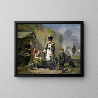 Anthonie Constantijn Govaerts - The Camp Follower.webp