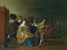 Scena wewnętrzna z elegancką kompanią bawiącą się - Anthonie Palamedesz — widok dzieła