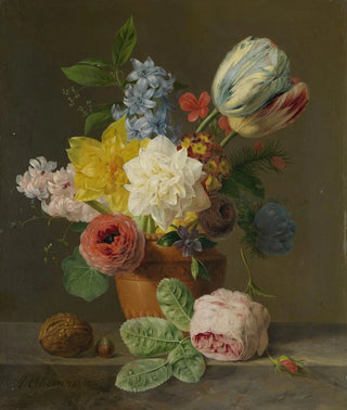 Anthony Oberman - Still Life with Flowers and Nuts.webp
