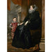 Une noble génoise et son fils - Antoine van Dyck — widok dzieła