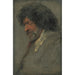 Studium głowy mężczyzny - Antoine van Dyck — widok dzieła