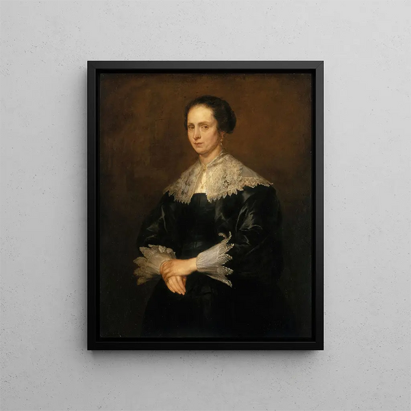 Helena Tromper Du Bois - Antoine van Dyck — oprawiony obraz na ścianie
