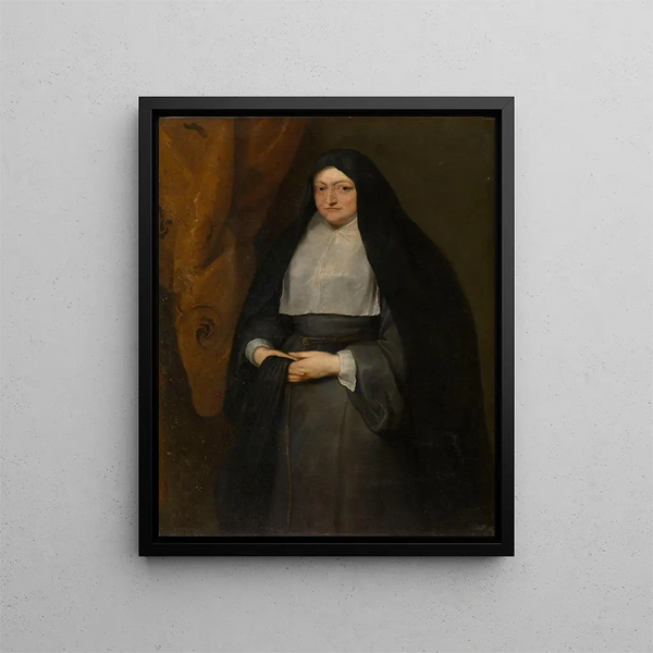 Infante Isabelle Clara Eugenia - Antoine van Dyck — oprawiony obraz na ścianie