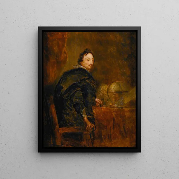 Lucas van Uffele - Antoine van Dyck — oprawiony obraz na ścianie