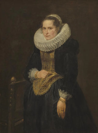 Anthony van Dyck - Portrait of a Flemish Lady.webp