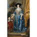 Królowa Henrietta Maria z Sir Jeffrey Hudson - Antoine van Dyck — widok dzieła