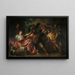 Samson i Dalila (Konflikt przypadków) - Antoine van Dyck — oprawiony obraz na ścianie