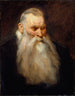 Studium głowy starca z białą brodą - Antoine van Dyck — widok dzieła