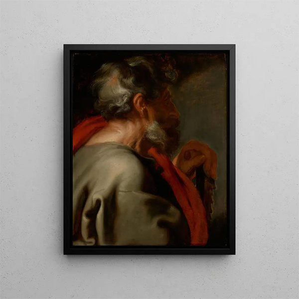 apostoła Szymona - Antoine van Dyck — oprawiony obraz na ścianie