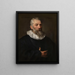 Le peintre Marten Pepijn - Antoine van Dyck — oprawiony obraz na ścianie