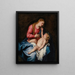La Vierge à l'Enfant - Antoine van Dyck — oprawiony obraz na ścianie