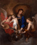 Matka Boska z Dzieciątkiem i muzykującymi aniołami - Antoine van Dyck — widok dzieła