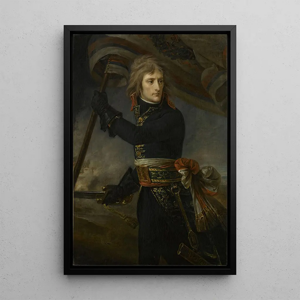 Reprodukcja obrazu Bonaparte na moście Arcole - Antoine-Jean Gros