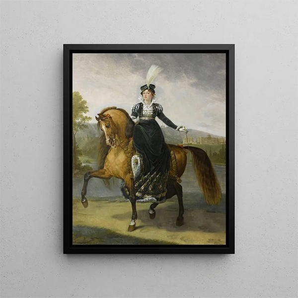 Catharina Württemberg-Westphalie - Antoine-Jean Gros — oprawiony obraz na ścianie