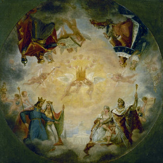 AntoineJean Gros - Gloire des dynasties royales et impriales devant sainte Genevive.webp