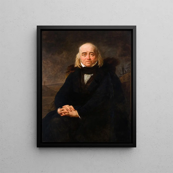 Julian Ursyn Niemcewicz - Antoine-Jean Gros — oprawiony obraz na ścianie