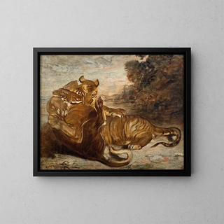AntoineLouis Barye - Two Tigers at Play.webp