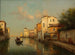 Kanał w Wenecji - Antoine Bouvard — widok dzieła