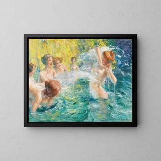 Antoine Calbet - Summer Joys on the River.webp