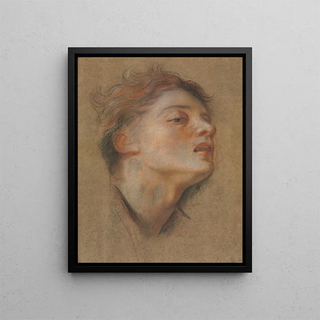 Antoine Coypel - Head of a Young Man.webp