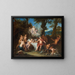 L'Alliance de Bacchus et de Cupidon - Antoine Coypel — oprawiony obraz na ścianie
