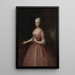 Reprodukcja obrazu Margrave Frédérique Louise - Antoine Pesne