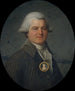 Portret mężczyzny noszącego na szyi medalion z podobizną swojej żony - Antoine Vestier — widok dzieła