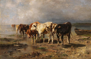 Anton Braith - Khe am Seeufer.webp