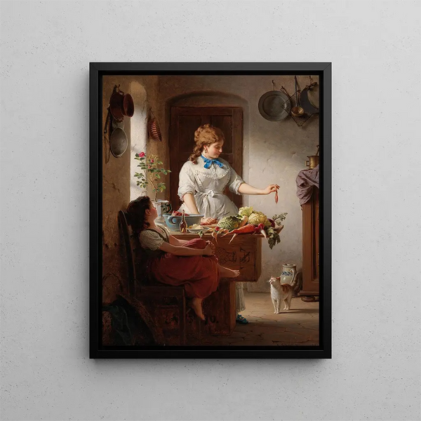 Anton Ebert - A Kitchen Idyll.webp