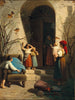 La guérison des grands-mères après une maladie - Anton Ebert — widok dzieła