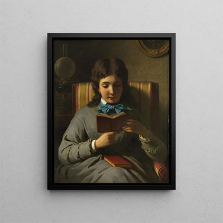 Anton Ebert - Lesendes Mdchen.webp