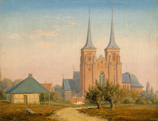 Katedrały w Roskilde - Anton Eduard Kieldrup — widok dzieła