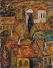 pejzaż miejski - Anton Emanuel Peschka — widok dzieła