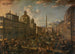 Piazza Navona w Rzymie - Anton Goubau — widok dzieła