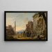 L'étude de l'art à Rome - Anton Goubau — oprawiony obraz na ścianie