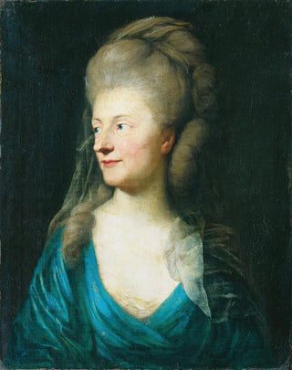 Anton Graff - Portrait of Johanna Henriette Louise Countess of BestucheffRumin ne von Carlowitz 17171787.webp