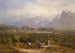 Widok na Salzburga - Anton Hansch — widok dzieła