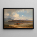 Le Chiemsee en automne - Anton Hansch — oprawiony obraz na ścianie
