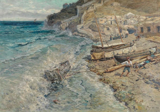 Anton Josef Pepin - On the Neapolitan Coast.webp